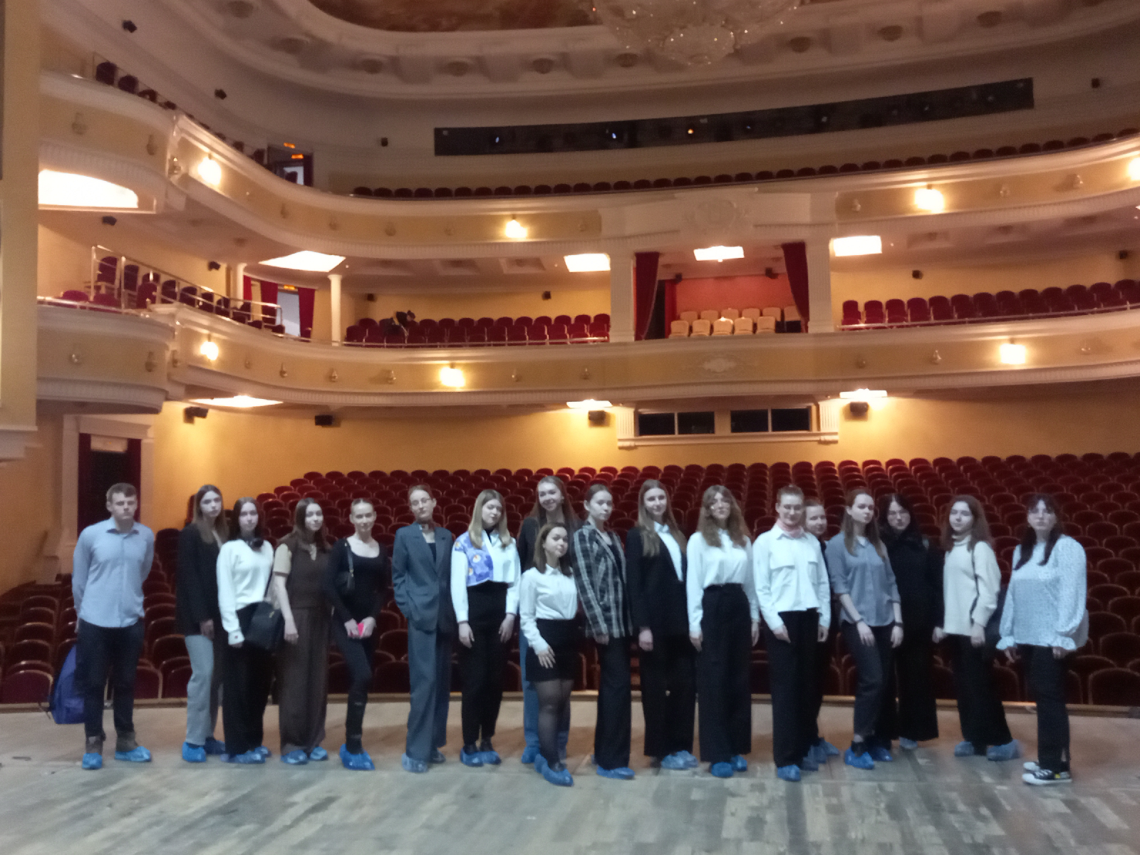 Первокурсники посетили Пензенский областной драматический театр имени А. В. Луначарского